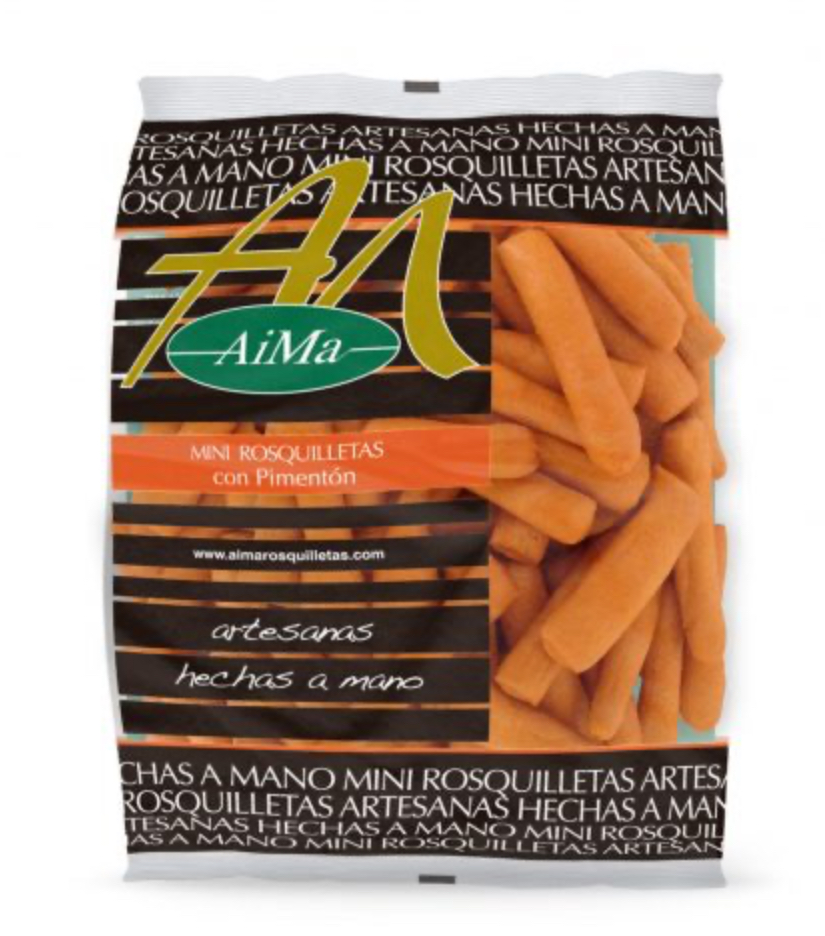 Rosquilletas Minis Aima de Pimentón de 150gr 20un