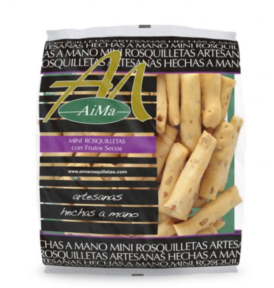 Rosquilletas Minis Aima de Frutos Secos de 150gr 20un