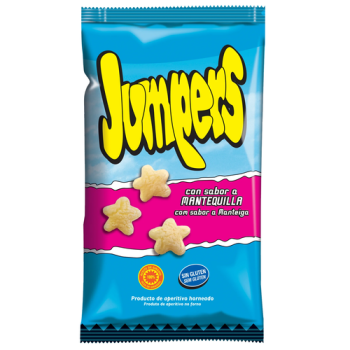 Jumpers Mantequilla 26 gr. - FORMATO VENDING - Caja 75 unidades