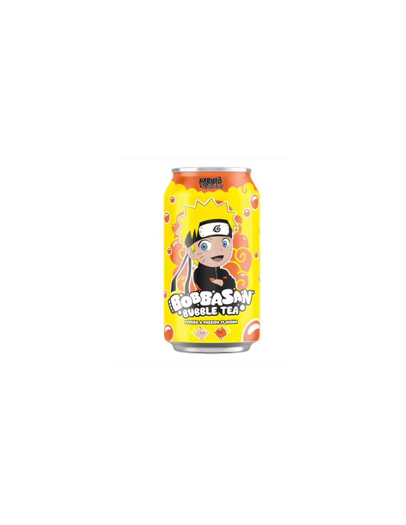 Bubble Tea Passion Lichee NARUTO 330ml Maracuyá y fresa 24un