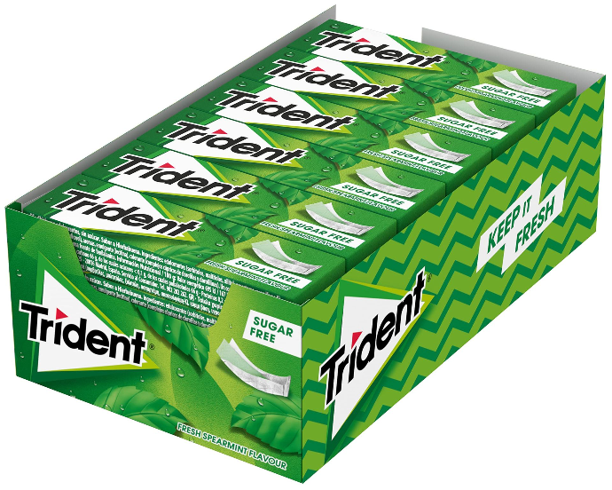 Chicles trident 24un