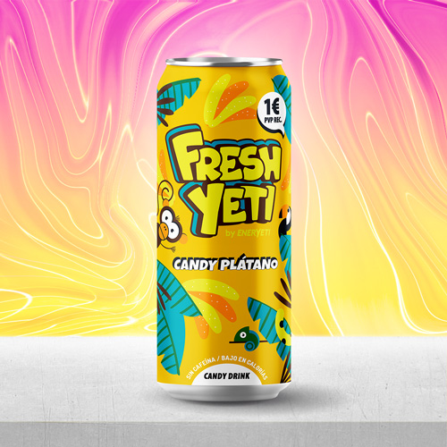 Freshyeti Candy Plátano