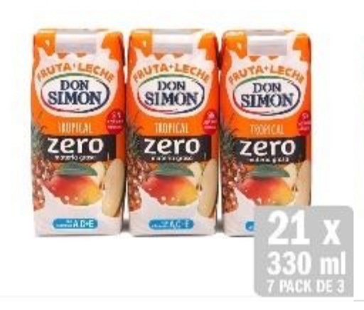 DON SIMÓN ZUMO TROPICAL CAJA DE 7 PACK DE 3 UN