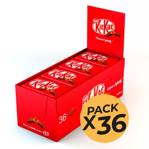 Kit kat chocolate con leche 36un