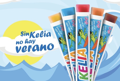 KELIA ORIGINAL COLA, FRESA, FRAMBUESA, NARANJA Y LIMON EXPOSITOR DE 15 PACKS DE 12 UNID 65ML