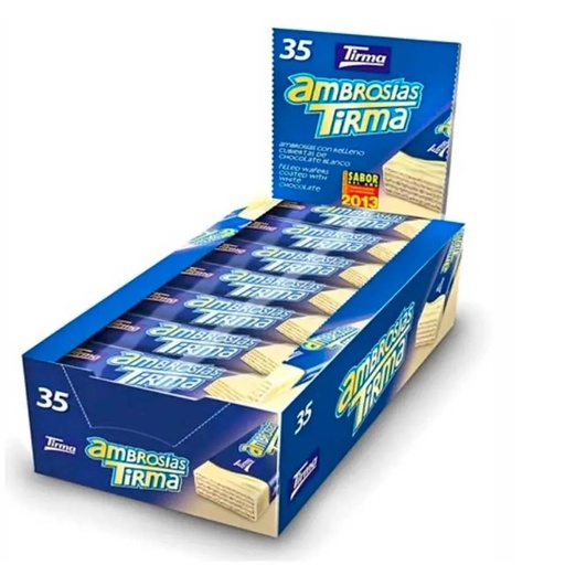 AMBROSIAS TIRMA BLANCA, Expositor 16 pack