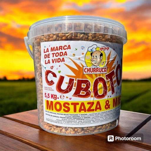 CUBOTON MIX MOSTAZA Y MIEL 5,5kg