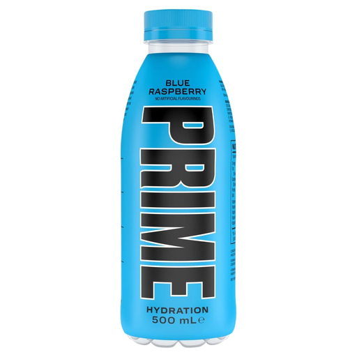 PRIME BLUE RASPBERRY 500ml 12u