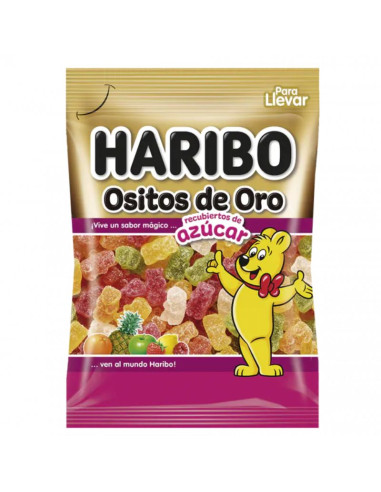 Haribo Ositos de Oro con Azúcar 18ud 100g