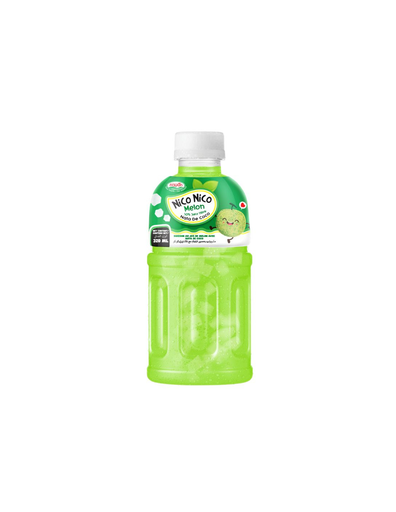 NICO NICO BEBIDA DE MELÓN CON GELATINA DE COCO 320ML 24UD