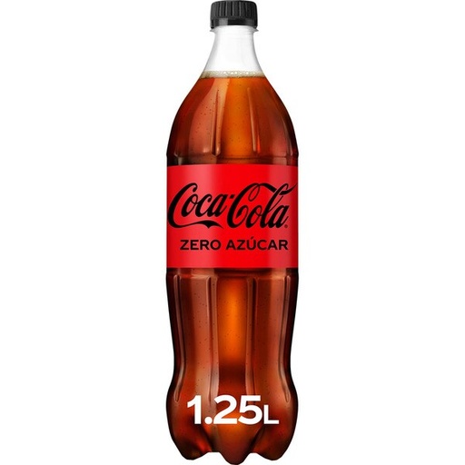 COCA COLA ZERO 1,25 L.