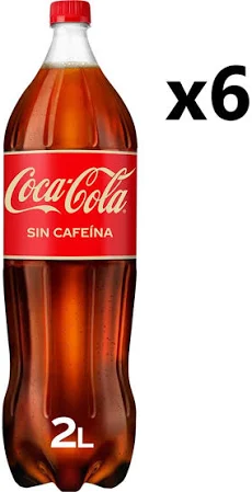 COCA COLA SIN CAFEINA 2 L.